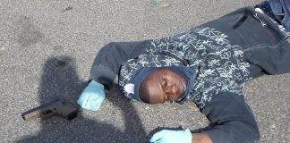 {UPDATE (12:49am)}: Robbing career ends at 8:00 am Tuesday for two robbers