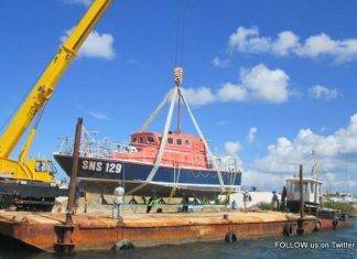 Port St. Maarten contributes logistically towards the transportation of French Sea Rescue Boat SNS129 to France for Repairs