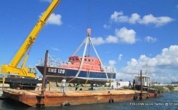 Port St. Maarten contributes logistically towards the transportation of French Sea Rescue Boat SNS129 to France for Repairs