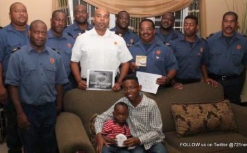 Fire department installs smoke detectors in homes in Union Farm and Dutch Quarter