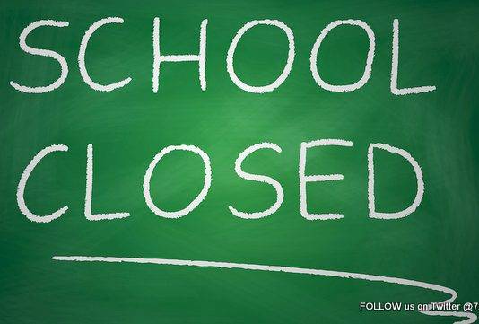 UPDATE: NO SCHOOL TODAY !!!