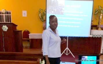Nature Foundation Gives Presentation to Church Groups, Community Organizations.