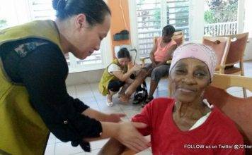 Tzu Chi volunteers pamper St. Martin’s Home clients