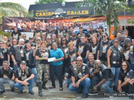SXM Airport Sponsors Caribbean Eagles November Bike Fest