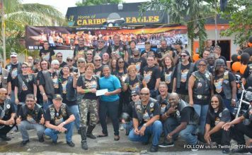 SXM Airport Sponsors Caribbean Eagles November Bike Fest