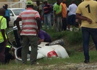 Traffic accident on Soualiga Boulevard