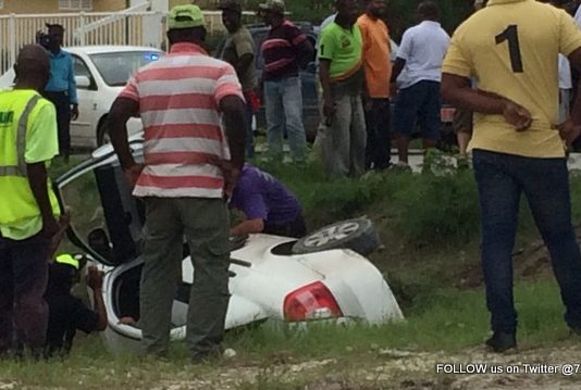 Traffic accident on Soualiga Boulevard