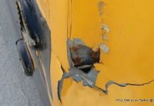 Controllers of Section School Bussing and Taxi Dispatch sanction school bus driver for faulty vehicle. Controls to continue