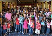 Lions takes over 55 children to the Movies
