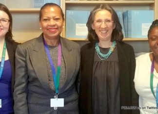 Minister Plenipotentiary Fleming-Artsen and delegation meets about UNESCO Memory of the World Programme