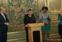 Minister Plenipotentiary Fleming-Artsen co-host reception about SIDS in connection with 38th UNESCO General Conference