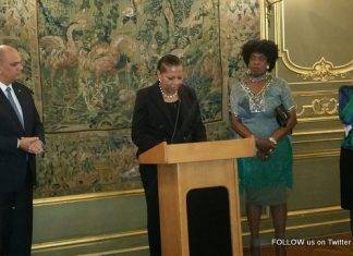Minister Plenipotentiary Fleming-Artsen co-host reception about SIDS in connection with 38th UNESCO General Conference