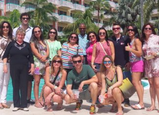 Brazilian tour group visiting as a result of Minister Sams working visit to ABAV tradeshow