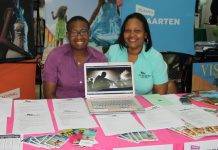 St. Maarten Tourist Bureau represented at Career Day Fair