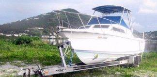 Owner of abandoned boat requested to remove it immediately from the Ring Road