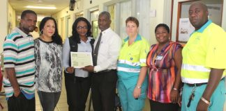 Ambulance Department 912 Dispatcher Huggins and responding Ambulance Team praised for saving the life of Greenaway Baby