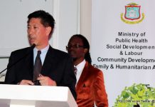 Minister Emil Lee addresses Women’s Desk on impact of media on violence.