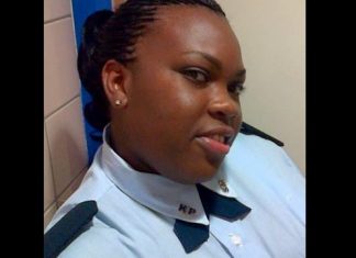 Police Officer Moceda Egen died over the weekend from natural causes