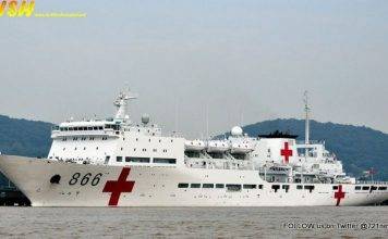 China's Ark Peace will visit Grenada next month