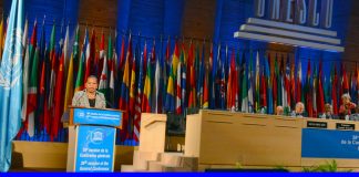 Minister Plenipotentiary Fleming-Artsen makes National Statement at 38th UNESCO General Conference