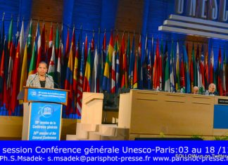 Minister Plenipotentiary Fleming-Artsen makes National Statement at 38th UNESCO General Conference