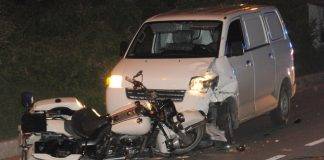*** UPDATE: POLICE REPORT *** Police officer seriously injured in traffic accident. {*VIDEO*}