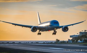 Fiona van Kampen wins Toppix photo competition with a “dream” landing shot at SXM Airport