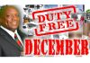 Prime Minister of St. Kitts and Nevis Harris Announces DUTY FREE Allowances for December