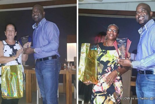 St. Maarten Tourist Bureau honors 2 retirees