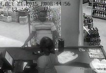 Suspected thief caught on Camera