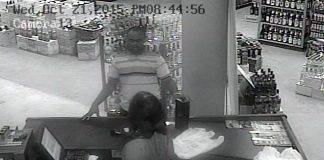 Suspected thief caught on Camera