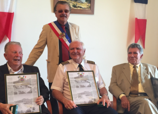 Aviation Pioneers being honored in St. Barth Nov 11 2015