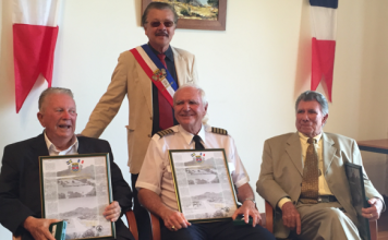 Aviation Pioneers being honored in St. Barth Nov 11 2015