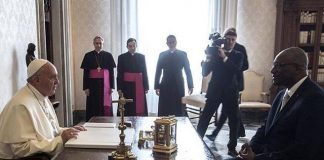 Governor-General of Antigua and Barbuda, Sir Rodney Williams visit Holy Father, Pope Francis