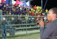 Minister of Sports Silveria Jacobs opens NV GEBE Corporate Games