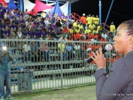 Minister of Sports Silveria Jacobs opens NV GEBE Corporate Games