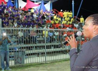 Minister of Sports Silveria Jacobs opens NV GEBE Corporate Games