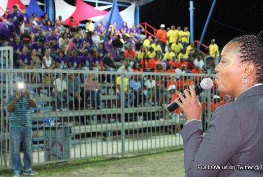 Minister of Sports Silveria Jacobs opens NV GEBE Corporate Games