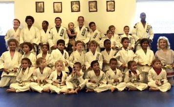 SXM BJJ winter graduation and demonstration