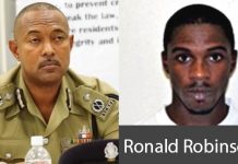 Assistant Commissioner of RSCNPF Ian Queeley,: NO ARREST WARRANT IN ST KITTS OR NEVIS FOR RONALD ROBINSON