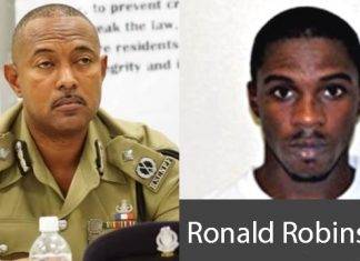 Assistant Commissioner of RSCNPF Ian Queeley,: NO ARREST WARRANT IN ST KITTS OR NEVIS FOR RONALD ROBINSON