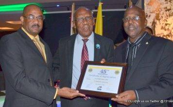St. Maarten Lions Club celebrated 45 years of Service.