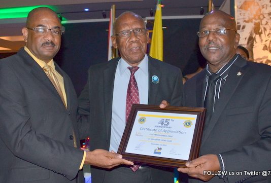 St. Maarten Lions Club celebrated 45 years of Service.