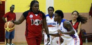 Lightning and Thunderz win big in Ladies Basketball