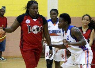 Lightning and Thunderz win big in Ladies Basketball