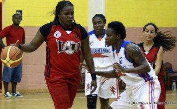 Lightning and Thunderz win big in Ladies Basketball