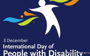 Thursday is International Day of People with Disability