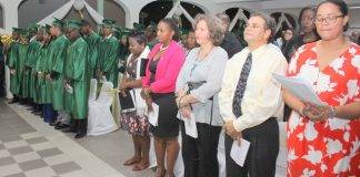 Minister of Education Jacobs tells St. Dominic’s High School Graduates that Sint Maarten needs them in order to grow