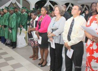 Minister of Education Jacobs tells St. Dominic’s High School Graduates that Sint Maarten needs them in order to grow