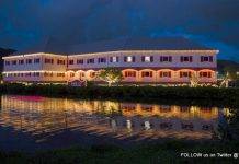 TelEm Group lighting up Pond Island for Christmas
